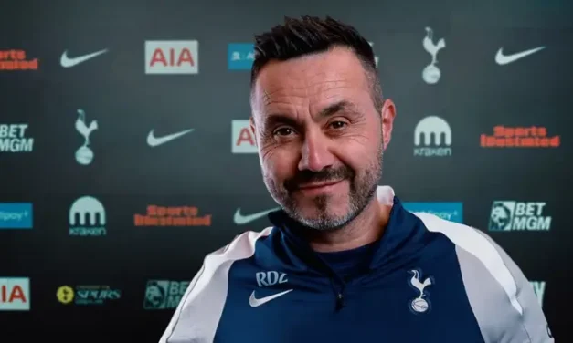 De Zerbi Ajak Tottenham Makan Malam Mewah