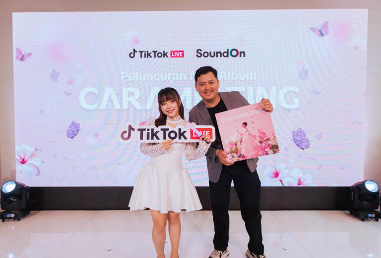 Cece Caramel Luncurkan Caramelting Di TikTok Live!