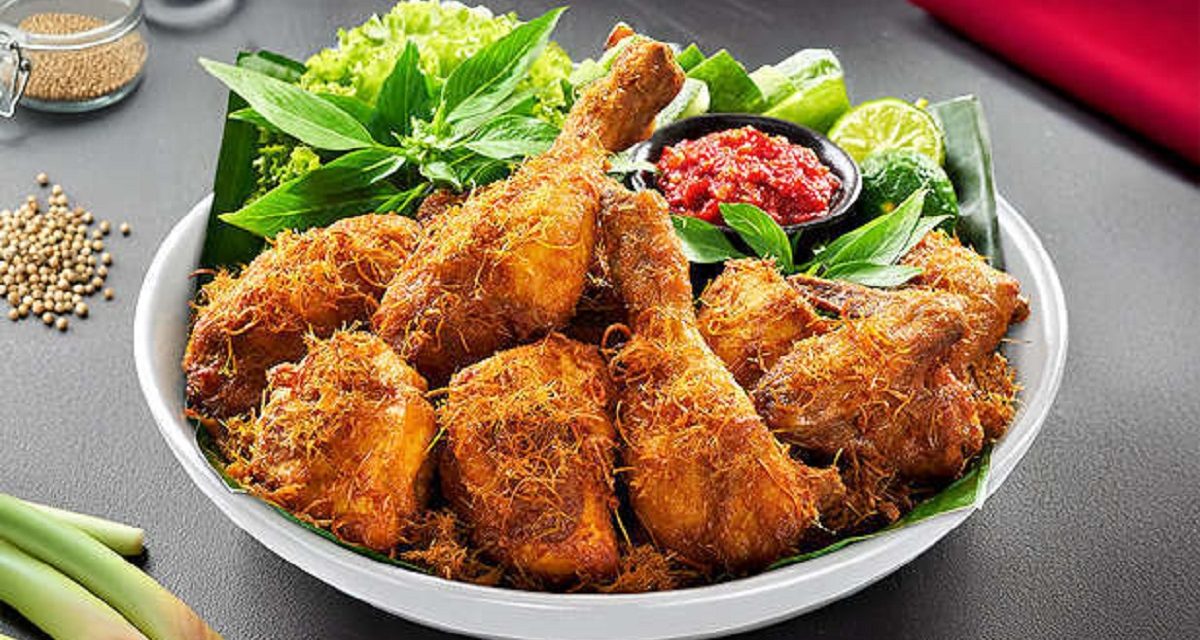 Ayam Goreng Bumbu Lengkuas Yang Lezat Dan Aromatik