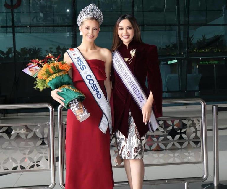 Yolina Lindquist, Miss Cosmo 2025, Menyapa Indonesia
