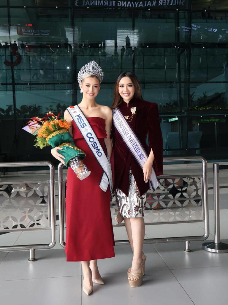 Yolina Lindquist, Miss Cosmo 2025, Menyapa Indonesia