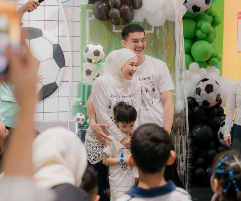 Bikin Tersenyum! Keseruan Ultah Ke-5 Shaka Anak Dinda Hauw