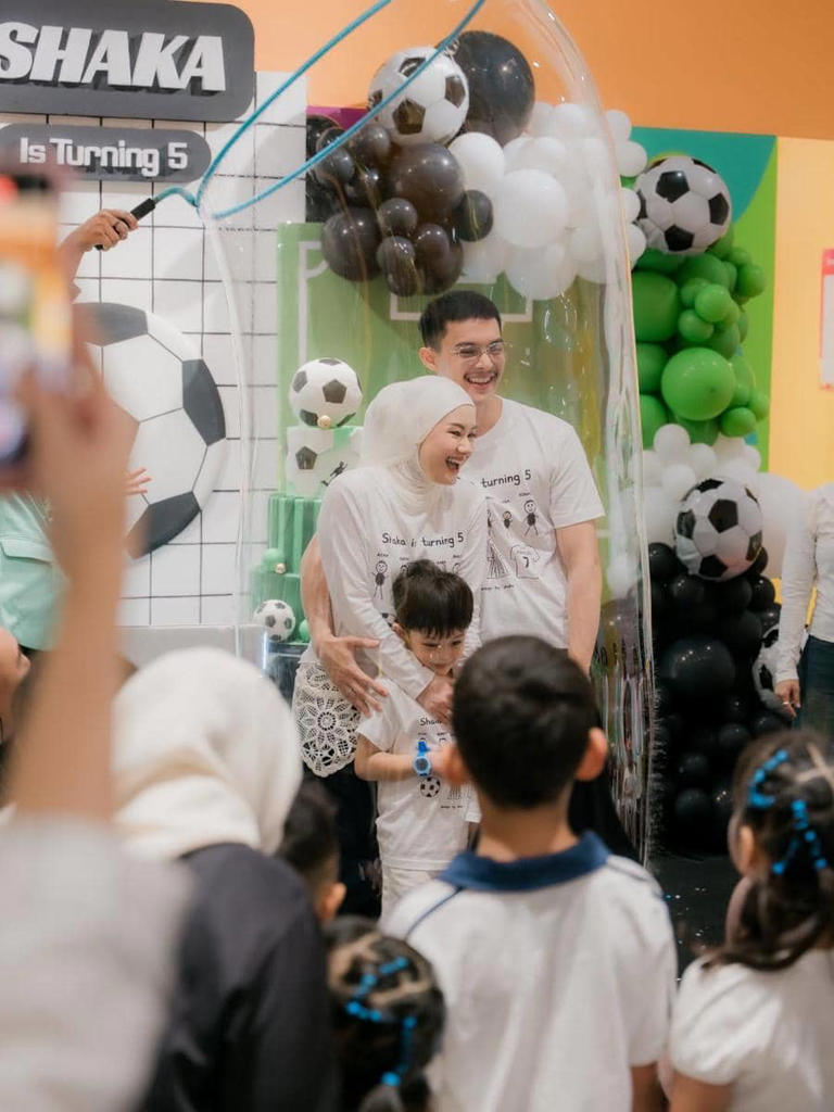 Bikin Tersenyum! Keseruan Ultah Ke-5 Shaka Anak Dinda Hauw
