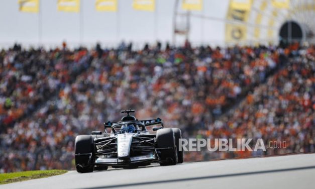 George Russell Menang Dramatis Di Sprint GP Belanda 2026
