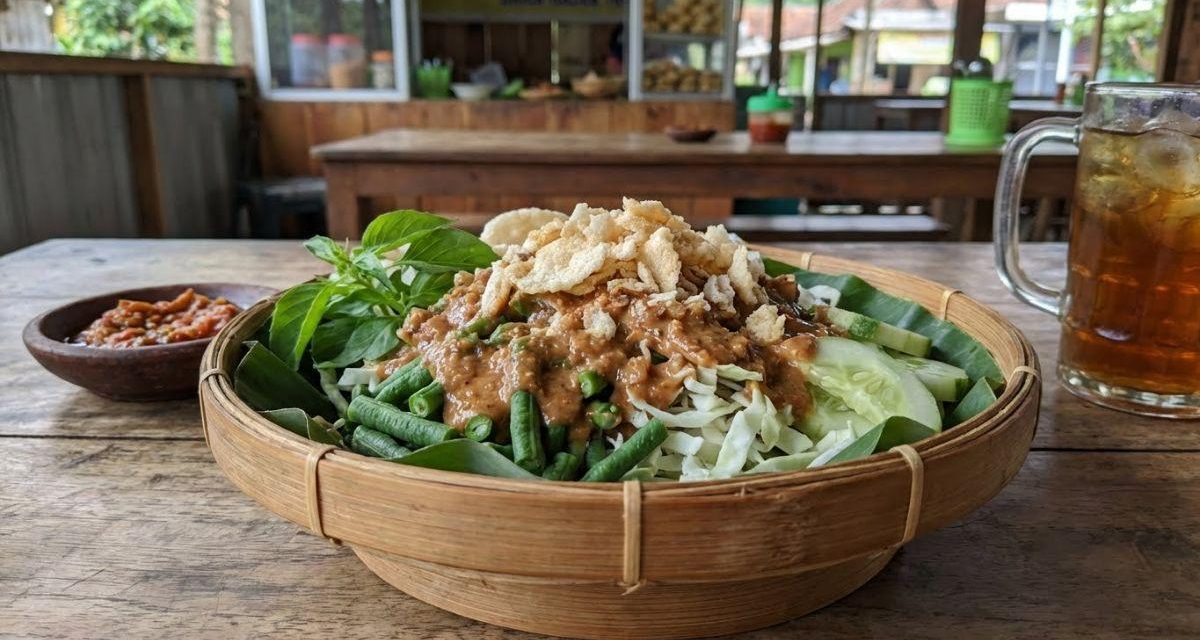 Karedok Khas Sunda, Sayuran Renyah Berselimut Bumbu Kacang