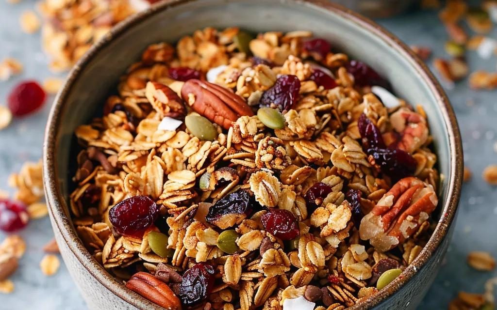 Kaya Nutrisi! Granola Mengandung Oat, Kacang, Dan Buah Kering